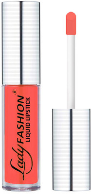 

Lady Fashion Liquid Lipstick Pure Matte Non Transfer Lip Gloss(Peach Nude)