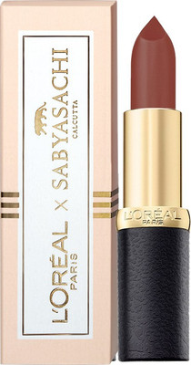 

L'Oreal Paris Color Riche Moist Matte Lipstick, Sabyasachi Collection(271 Divine Mocha)