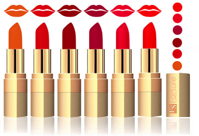 

Forsure Light Brown, Soft Red, Maroon, Plum, Sweet Pink,Romantic Red Velvet Matte Lipstick(Light Brown, Soft Red, Maroon, Plum, Sweet Pink,Romantic Red)