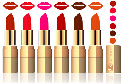 

Forsure Chocolate, Red, Peach, Coffee, Brown, Light Brown Velvet Matte Lipstick(Chocolate, Red, Peach, Coffee, Brown, Light Brown)