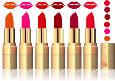 

Forsure Ligth Brown, Pink, Soft Red, Maroon, Plum, Sweet Pink Velvet Matte Lipstick(Ligth Brown, Pink, Soft Red, Maroon, Plum, Sweet Pink)