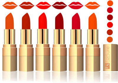 

Forsure Light Brown, Chocolate, Hot Red, Maroon, Mauve, Soft Red Velvet Matte Lipstick(Light Brown, Chocolate, Hot Red, Maroon, Mauve, Soft Red)