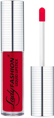 

Lady Fashion Liquid Lipstick Pure Matte Non Transfer Lip Gloss(Voilet)