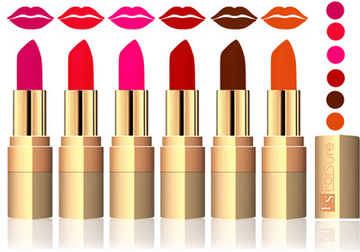 Forsure Purple, Red, Peach, Coffee, Brown, Light Brown Velvet Matte Lipstick(Purple, Red, Peach, Coffee, Brown, Light Brown)
