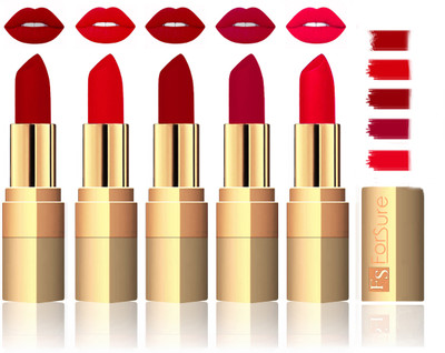 

Forsure Extra Soft & Smooth Velvet Matte Lip Color Combo In Wholesale Rate(Maroon, Maroon, Plum, Sweet Red, Romantic Red)