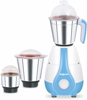 Jaipan Popular JPPM0075 550W 3 Jars Mixer Grinder (White/Blue)