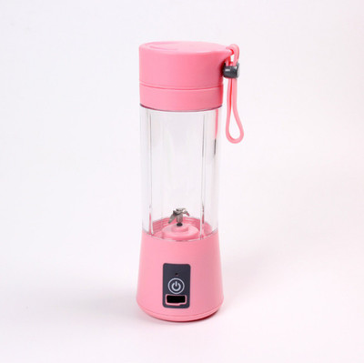 

Tom & Gee Portable Electric Fruit Juicer Maker/Blender USB Rechargeable Mini Juicer 0 Juicer Mixer Grinder(Pink, 1 Jar)