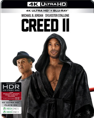 

Creed 2 (Steelbook) (4K UHD & HD) (2-Disc)(4K(UHD) Blu-ray English)