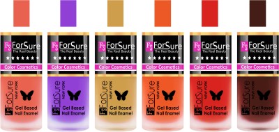 

Forsure Peach,Purple, Golden, Orange, Red, Reddish Maroon Velvet Matte Nail Polish (Set of 6 Nail Polish) Peach,Purple, Golden, Orange, Red, Reddish Maroon(Pack of 6)