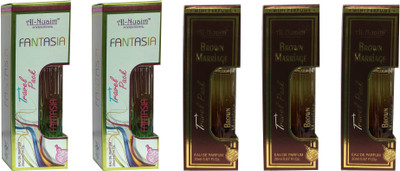 

Al Nuaim 2 fantasia & 3 BROWN MARRIAGE ( PACK OF 5) Eau de Parfum - 20 ml(For Men & Women)