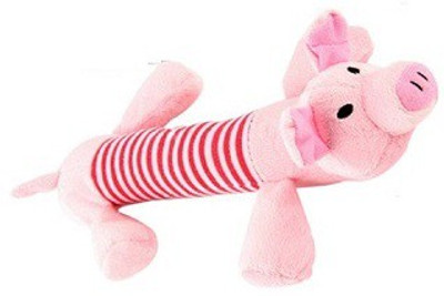 

Emily Pets Soft Squeaky Chew Toy for Dogs, Cats and Other Pets Pig Cotton Soft Toy For Dog