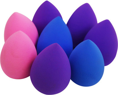 Mopi Beauty Blender Puff/Sponge For Make Up-(Pack of 8)