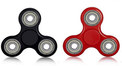 

Premsons Fidget Spinner, Black/Red(2 Pieces)