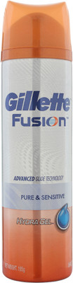 

Gillette Fusion Advanced Glide Technology, pure & Sensitive Hydragel - 195 g (200 ml)(195 g)