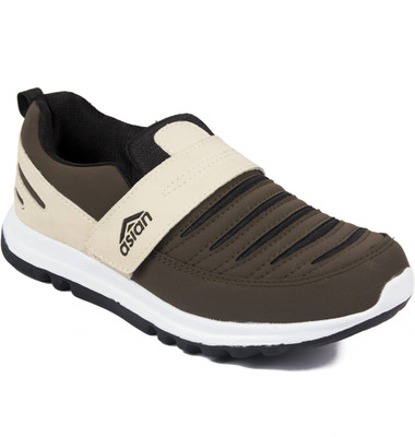 

Asian Bowling, Motorsport, Riding, Running, Walking, Gym, Football Running Shoes For Men(Brown