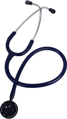 

momento Black Stethoscope Professional Professional Black Chest Piece Stethoscope Stethoscope(Black)