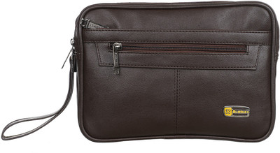 

Blowzy Travel Pouch Artificial Leather Waterproof Multipurpose Bag(Brown, 11)