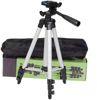 

LIFEMUSIC Tripod-3110 Tripod, Tripod Kit(Silver, Black, Supports Up to 1500 g)