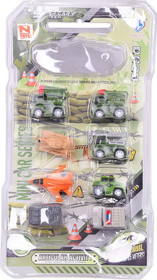 

Tiny's World Quality Army team Special war corps Series 8 Pieces Mini Pull Back Vehicles Car Trucks Set Toys for 3 Year Old Boy and Girl(Multicolor)
