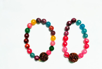 Kanta Astro House Stone Onyx Bracelet(Pack of 2)