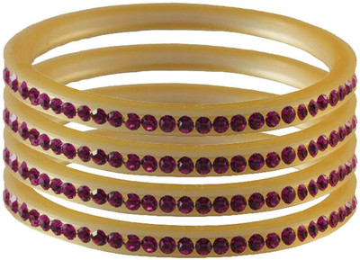 Vidhya Kangan Stone Bangle(Pack of 4)