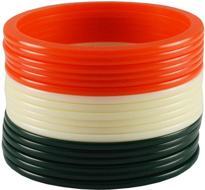 Vidhya Kangan Brass Bangle Set(Pack of 18)
