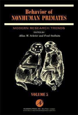 Behaviour of Nonhuman Primates: Modern Research Trends v. 5(English, Hardcover, unknown)