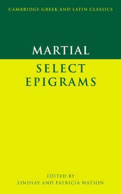 Martial: Select Epigrams Bilingual Edition(English, Paperback, Martial)