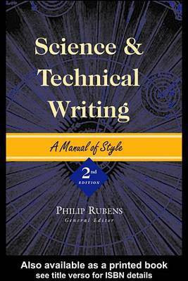 Science and Technical Writing(English, Electronic book text, unknown)