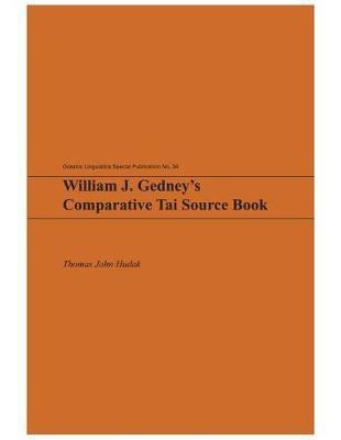 William J. Gedney's Comparative Tai Source Book(English, Electronic book text, Hudak Thomas John)