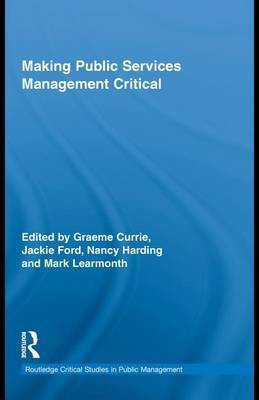 Making Public Services Management Critical(English, Electronic book text, unknown)