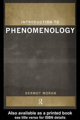 Introduction to Phenomenology(English, Electronic book text, Moran Dermot)