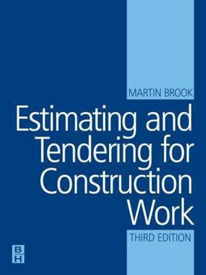 Estimating and Tendering for Construction Work(English, Paperback, Brook Martin)