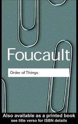 The Order of Things(English, Electronic book text, Foucault Michel)