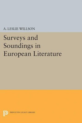 Surveys and Soundings in European Literature(English, Paperback, unknown)