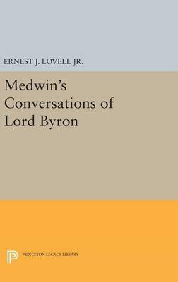 Medwin's Conversations of Lord Byron(English, Hardcover, unknown)
