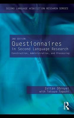 Questionnaires in Second Language Research(English, Electronic book text, Dornyei Zoltan Dr)