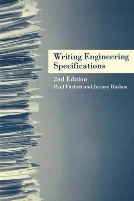Writing Engineering Specifications(English, Electronic book text, Fitchett Paul)