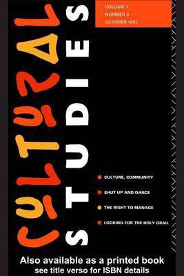 Cultural Studies(English, Electronic book text, Unknown)