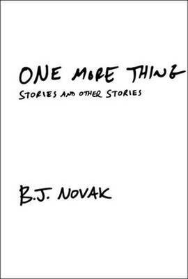 One More Thing(English, Electronic book text, Novak B. J.)