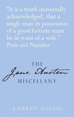 The Jane Austen Miscellany(English, Electronic book text, Nixon Lauren)