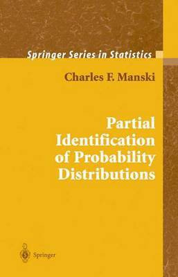 Partial Identification of Probability Distributions(English, Electronic book text, Manski Charles F.)