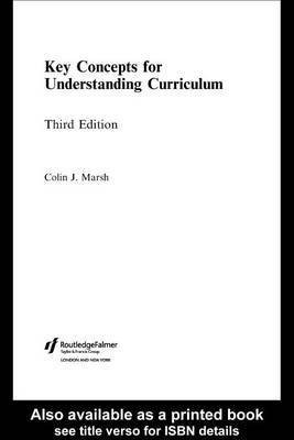 Key Concepts for Understanding Curriculum(English, Electronic book text, Marsh Colin)