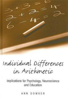 Individual Differences in Arithmetical Abilities(English, Electronic book text, Dowker Ann)