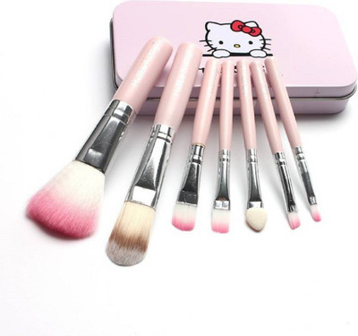 

ADJD BEST QUALITY HIGHLY SMOOTH BRISTLES MULTIPURPOSE MAKEUP BRUSHES SET(Pack of 7)