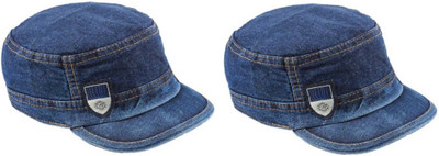 Atabz Solid Sports/Regular Cap Cap(Pack of 2)