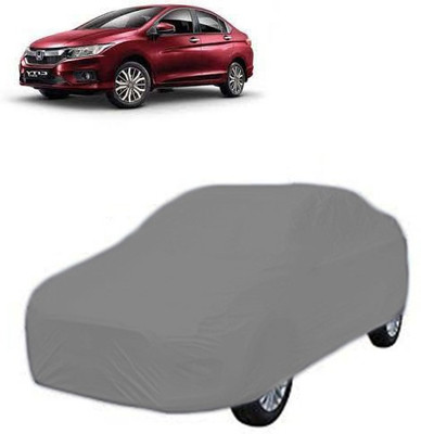 A+ RAIN PROOF Car Cover For Honda City ZX (Without Mirror Pockets)(Grey)