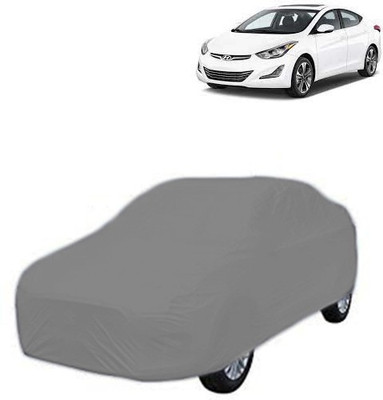A+ RAIN PROOF Car Cover For Hyundai Elite i20 (Without Mirror Pockets)(Grey)
