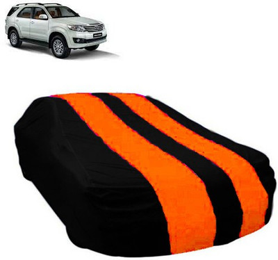 A+ RAIN PROOF Car Cover For Toyota Fortuner Old (Without Mirror Pockets)(Multicolor)