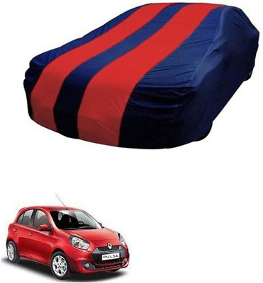 A+ RAIN PROOF Car Cover For Renault Pulse (Without Mirror Pockets)(Multicolor)